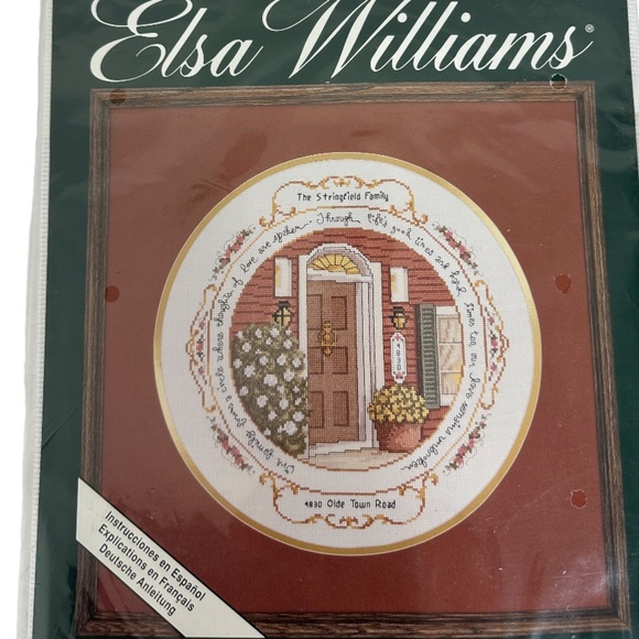 NWT Vintage Elsa Williams Counted Cross Stitch Kit A Family Circle D. Morgan New - Picture 7 of 8